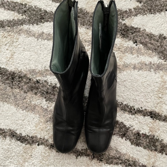 Sigerson Morrison Black Leather Boots - Picture 4 of 11